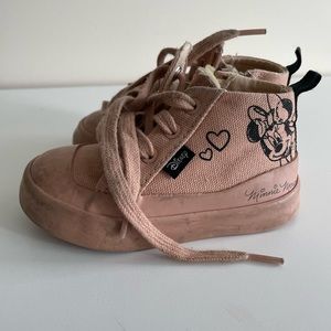 Zara size 21 mini mouse girls shoes